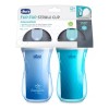 Chicco Vaso Para Sorber Con Tapa Abatible Chicco 2 Piezas
