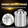 Spring Ball Piston Stainless Steel 304 Smooth Precision Positioning Beads