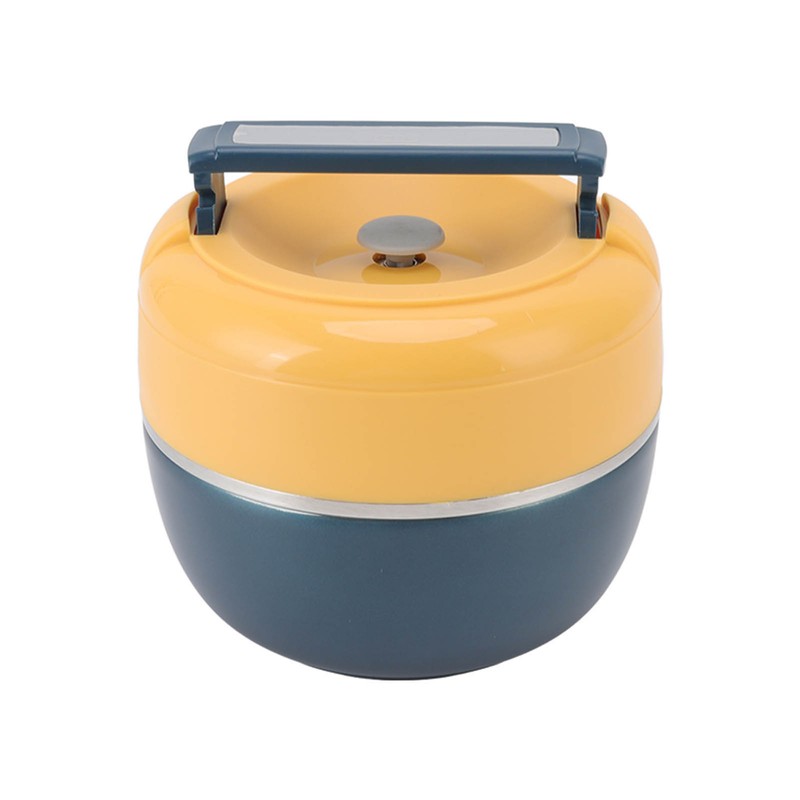 0.8L Stainless Steel Thermal Lunch Box 2 Layer Insulated Lunch