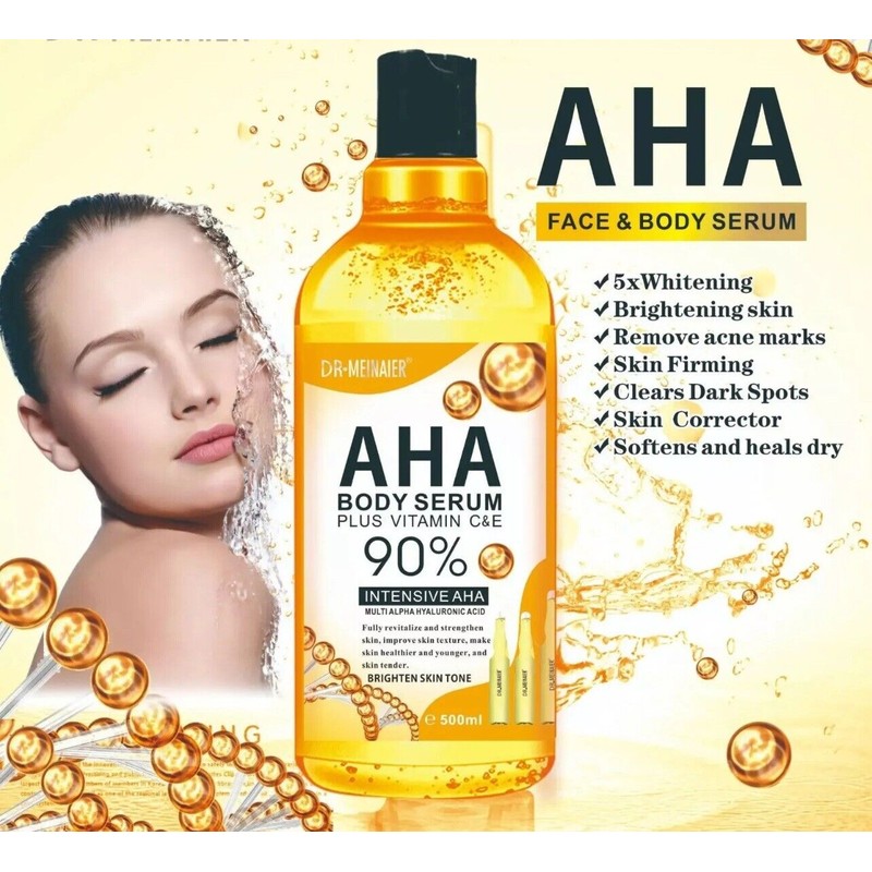 LANSYADE 2-pc AHA Strong Brightening Serum & Lotion Vitamin C