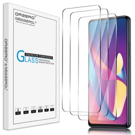 Orzero (3 Pack) Tempered Glass Screen Protector Compatible for TCL 50 XL 5G/TCL 50 XL NXTPAPER 5G, Protector De Pantalla 2.5D Arc Edges 9H High Definition Bubble-Free