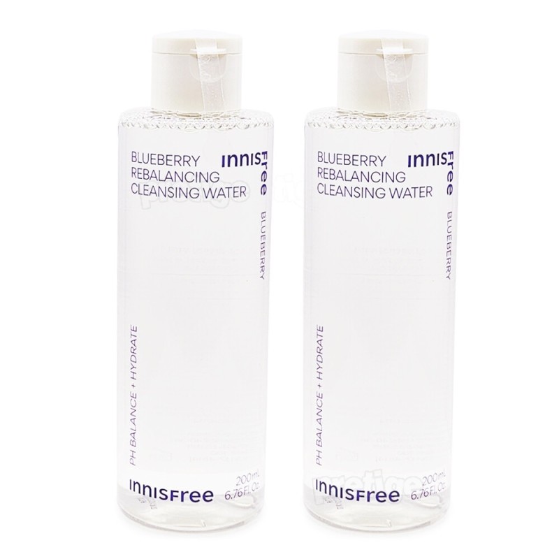 Innisfree Blueberry Cleansing Water 200ml+200ml / 이니스프리 블루베리 클렌징워터 200ml+200ml