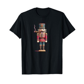 Cool Christmas Cigar with This Nutcracker Costume T-Shirt