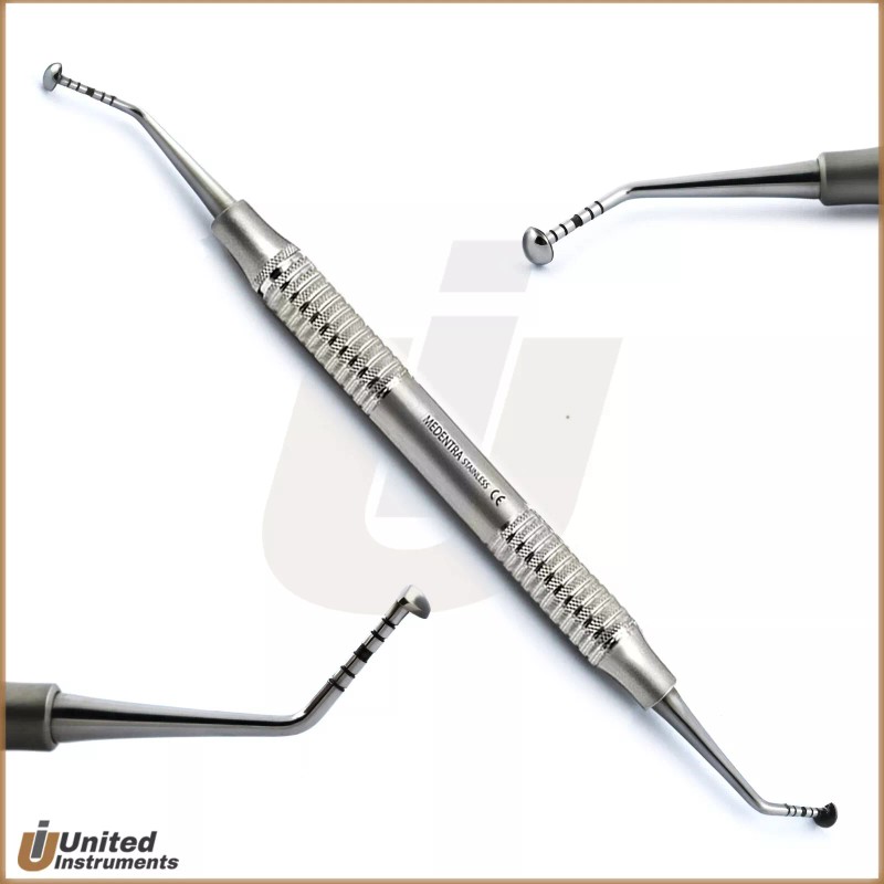 Medentra Osteotomes Offset Sinus Lift Mushroom Elevators Dental Ridge Splitting