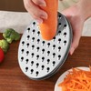 Stainless Steel Cheese Grater with Airtight Storage Container - Box