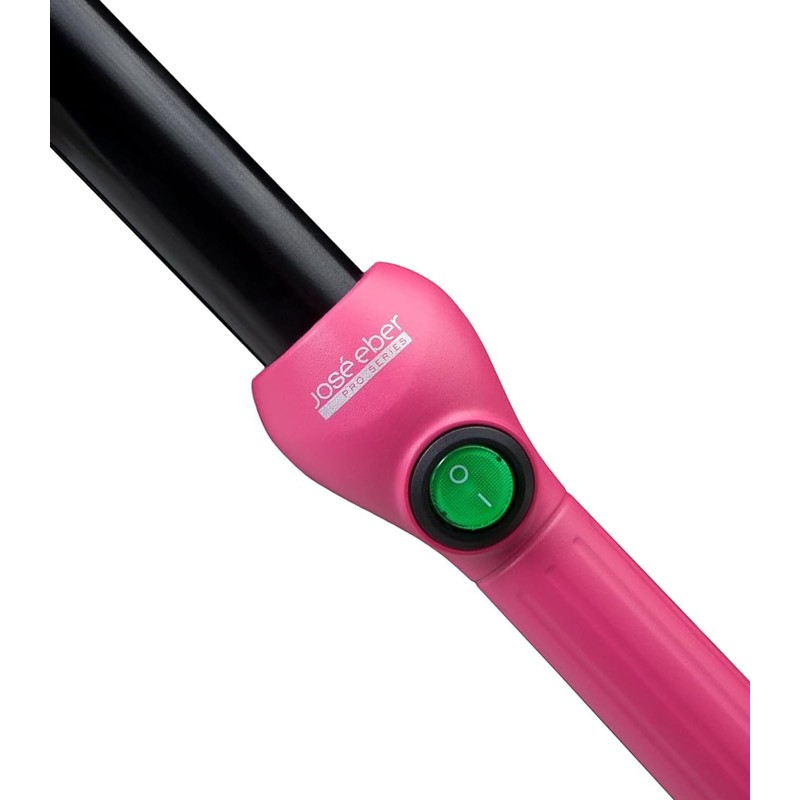 Jose Eber: Clipless Curling Iron 1" (25mm) - Pink -