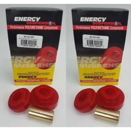Energy Suspension Two Energy Suspension 30.4010R Red Poly Motor Mounts for Peterbilt 359