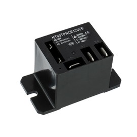 JAMHER 1 Pack NT90-AC120V-10X Power Relay AC 120V Coil 30A 40A SPDT(1NO 1NC) Mini Relay with Flange Mounting
