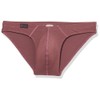 Jack Adams Men's Bikini Brief, Deep Mahogany