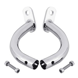 TCT-MOTORPARTS Saddlebag Guard Support Bracket Fits for Harley Electra Glide FLHT FLHTC FLHTCU 97-08