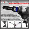 JEUCLEL T80 Torx Bit Socket, 1/2" Drive Torx Star 6