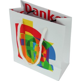 immi Pack of 5 Gift Bags - Gift Wrap Alternative (Thank You in Large Letters)