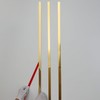 Gold Metalized Mirror-Like Finish Molding Trim, Peel and Stick Strip