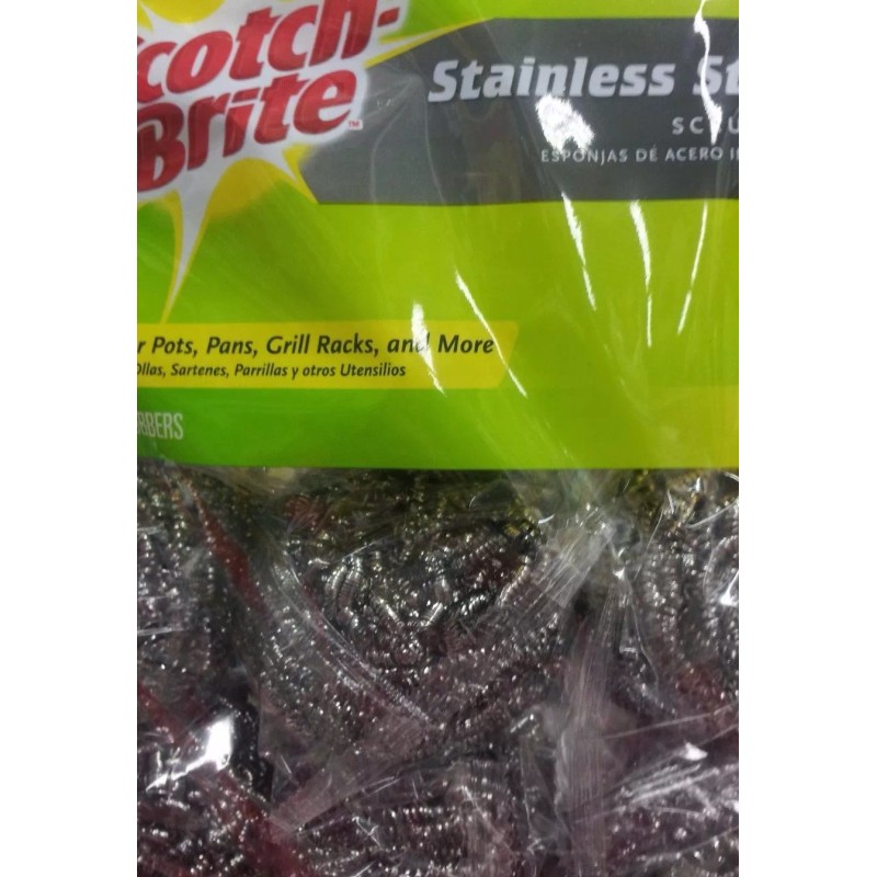 Scotch-Brite STAINLESS STEEL HEAVY DUTY SCRUBBING/SCOU