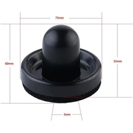 Black Acrylic Stamping Pressure Tool for Decorative Clear Stamps Scrapbooking Used to Put Even Pressure On Platform Precision Press Craft Hand for Embossing Cardmaking Seal Stamps and Ink Pads