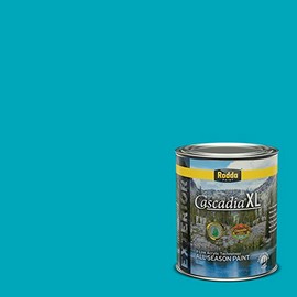 Rodda Paint CASCADIA XL Exterior Satin Paint & Primer in One, Quart, Blue Bliss