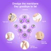 Body Massage Glove, Palm Shaped Massager Roller Ball Metal Rolling