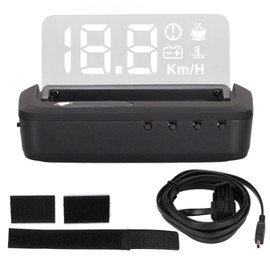 Car HUD Display Multifunction 3D Reflection Windshield Screen Projector for OBDII Vehicle 2008‑up