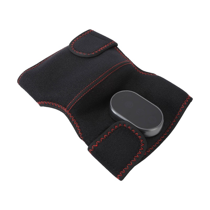 Heated Knee Brace Wrap Rechargeable 3 Vibration Mode Length Adjustable