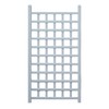 DuraTrel Country Garden Vinyl Trellis, Outdoor Plant Support Frame, White,