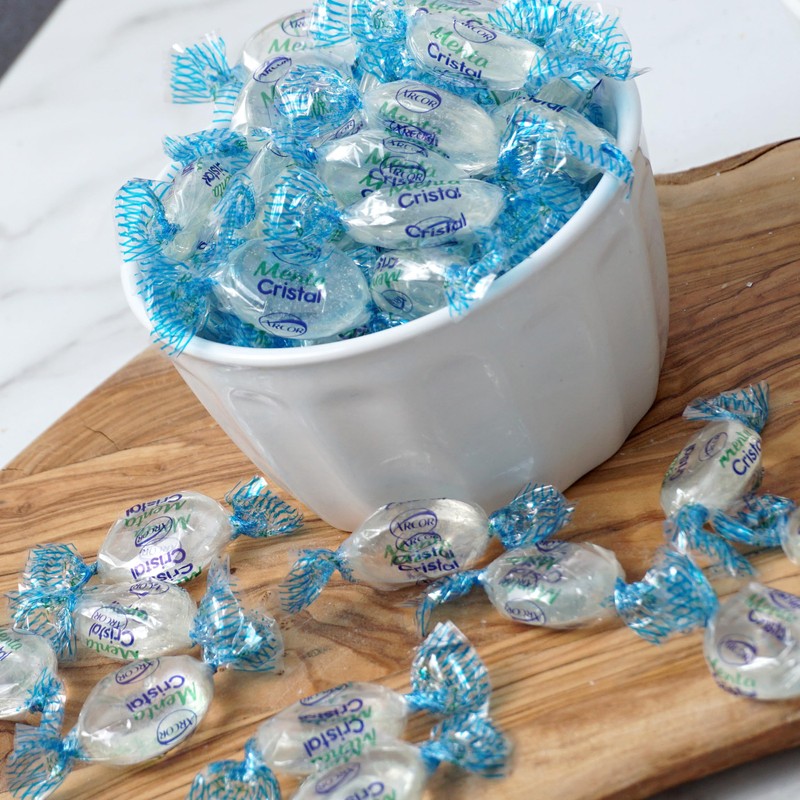 Arcor Crystal Mints Hard Candy, 1 Pound Arcor Candy (Approx.