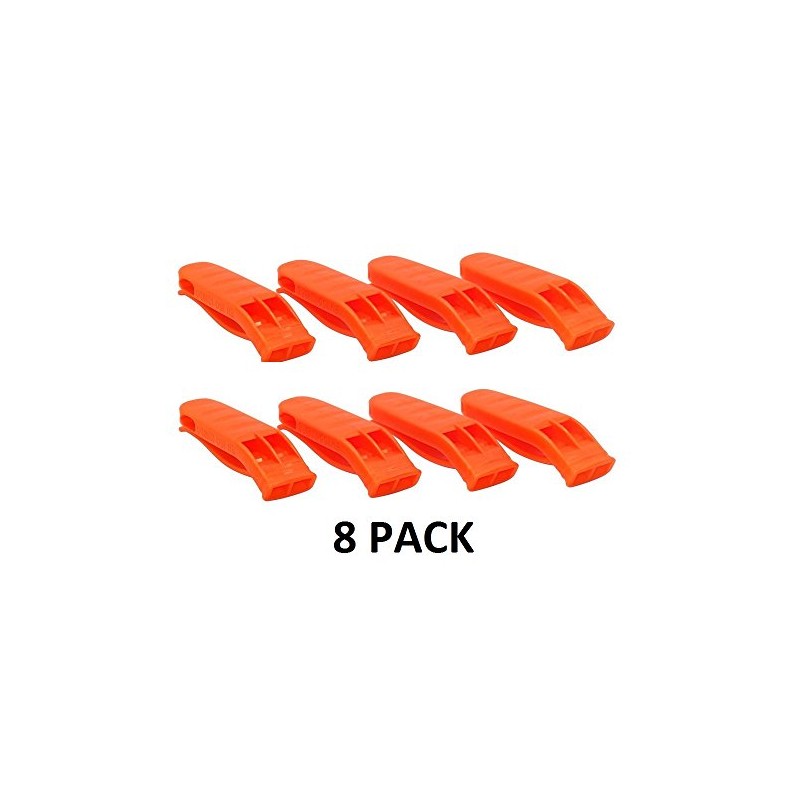 Online Services (8 pack) Safety Keychain Marine Whistle Boating Camping