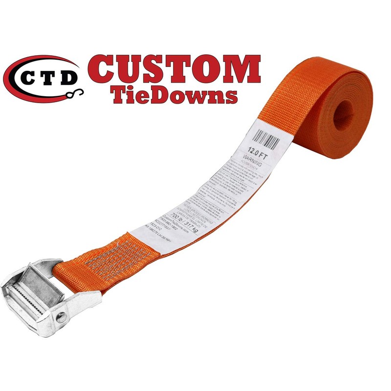 CustomTieDowns, 2 Inch x 12 Foot Cinch Strap Endless Loop