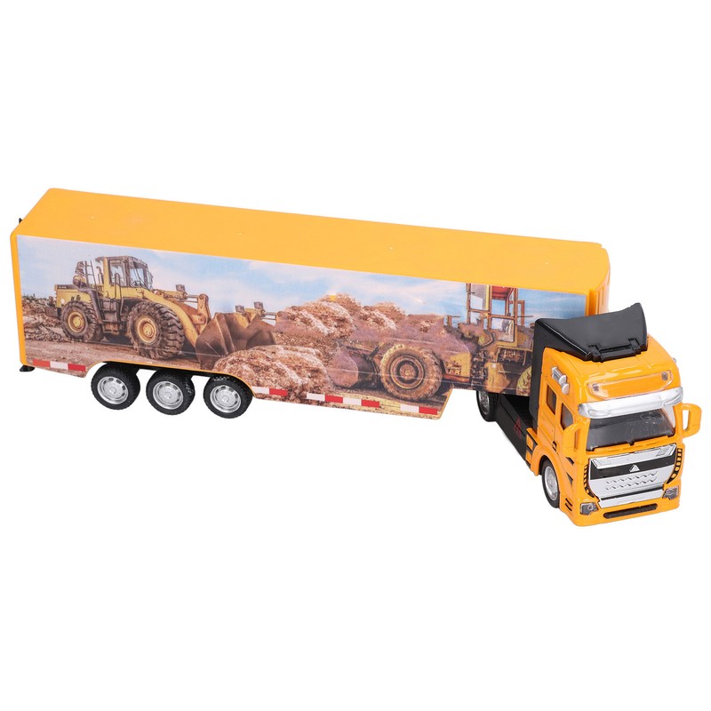 Container Truck Toy Alloy Simulation Mini Child Vehicle Model for