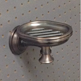 CANOPY HEAVY DUTY MOUNTED SOAP DISH HOLDER BRONZE