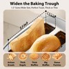 LONGDEEM 2-Slice Toaster 1.5" Extra Wide Slot Stainless Steel with