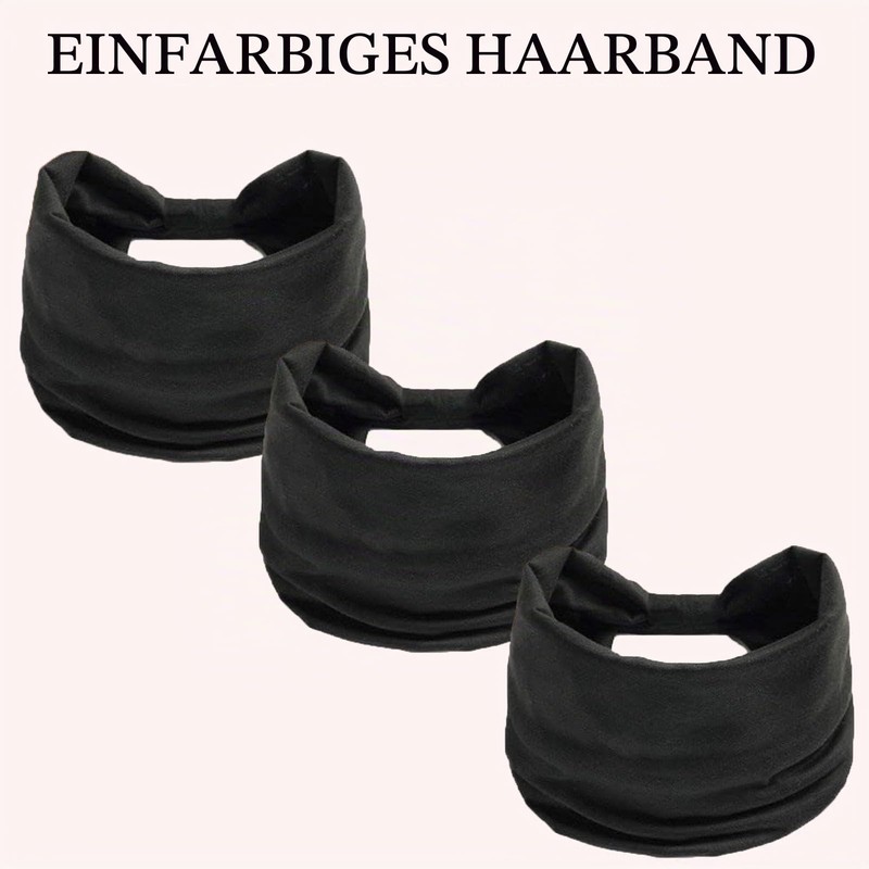 Headbands Women's Wide Hair Band Boho Floral Print Knot Elastic