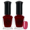 With Shan 60 second nail polish, M145 pomegranate syrup, 9ml, 2 pcs / 위드샨 60초 매니큐어, M145석류시럽, 9ml, 2개