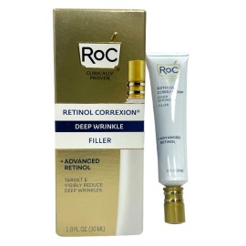 RoC R0C ROC  Deep Wrinkle Filler Target & Visibly Reduce Deep Wrinkles 1.0oz/30ml