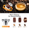 Reusable Coffee Pods Adapter Stainless Steel Converter Holder for espresso