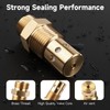 AIYOYOLIFE Air Compressor Check Valve 1/2 npt & 1/2 CFPC