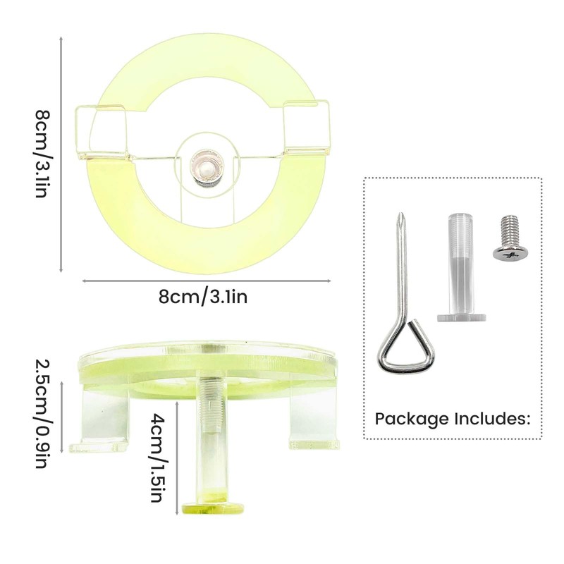 Daily Treasures Glowing Glasses Holder, White