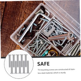 CAXUSD Stainless Steel Tv Mount Screws M8x45mm Pan Head Screws for Tv Bracket Wall Mount