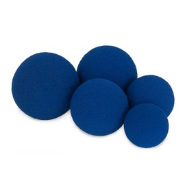 Set of 5 AFH Foam Balls Senso Deluxe without Coating Diameter 6 cm, 7 cm, 8 cm, 9 cm and 10 cm Soft Balls Play Balls