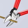 KNIPEX クニペックス 斜ニッパー 全長140mm プラスティックコーティングハンドル 7001-140