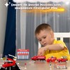 Kids Set of 2 15pcs Die Cast Fire Dept. Forest