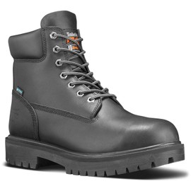 Timberland PRO 6IN Direct Attach Men's, Black, Steel Toe, EH, MaxTRAX Slip Resistant, WP Boot (10.5 M)