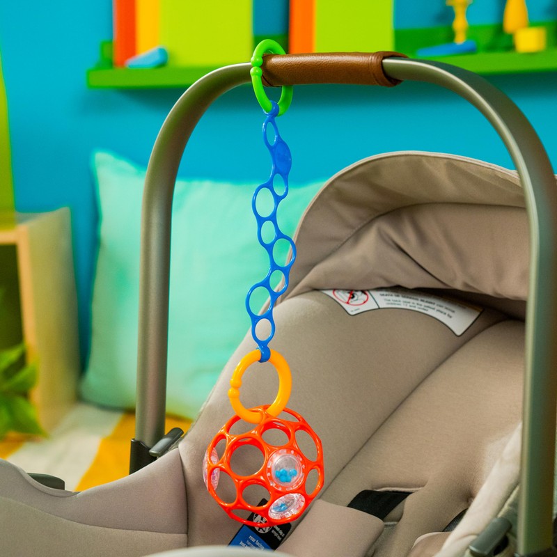 Kids II Japan Bright Starts O-Link Baby Stroller Toy, Stroller