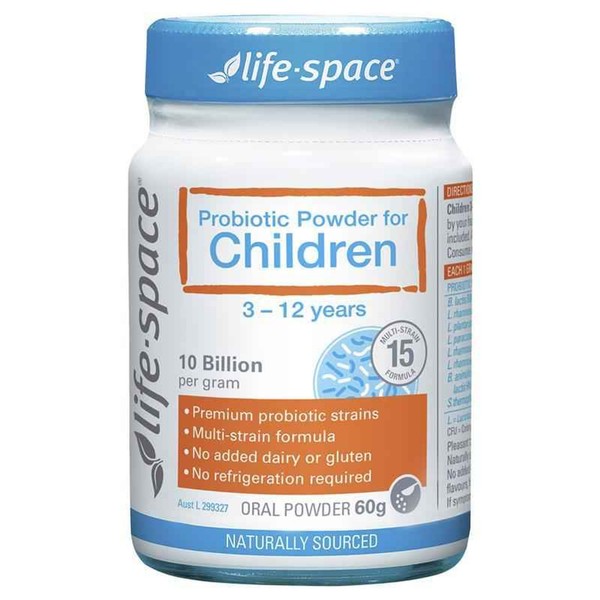 Evolution Health Pty Ltd Life Space Probiotic Powder for Children 10 Billion 60g
