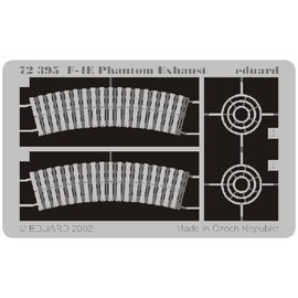 エデュアルド 1/72 F-4 排気管 (ハセガワ用) プラモデル用パーツ EDU72395