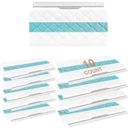 10 Pack For Shark VACMOP Replacement Pads. For Shark Vac Mop Pads Refills.For Shark Mop Vac Pads. For Shark VACMOP Pads Refills. For Shark VACMOP Disposable Hard Floor Vacuum Wet Mop Pad Refill VM250