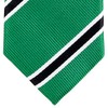 Retreez British Bar Striped Woven Microfiber 2" Skinny Tie -