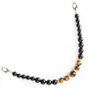 TOuWA Haori String, Men's, Adult, Natural Stone, Agate, Onyx, Tiger