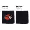 Sweatband with Football Embroidery Embroidered & Absorbent Terry Cloth Designer