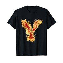 Phoenix Ashes Rejuvenation Rising Born Again Mythical Bird T-Shirt
