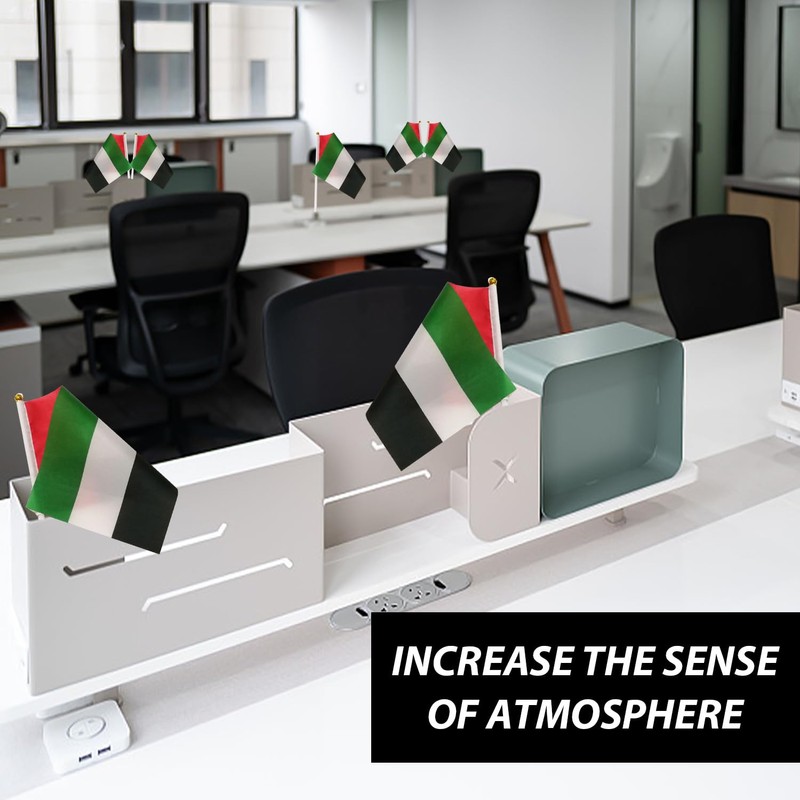 1 Palestinian Flag (90 x 150 cm), 5 Hand Waving